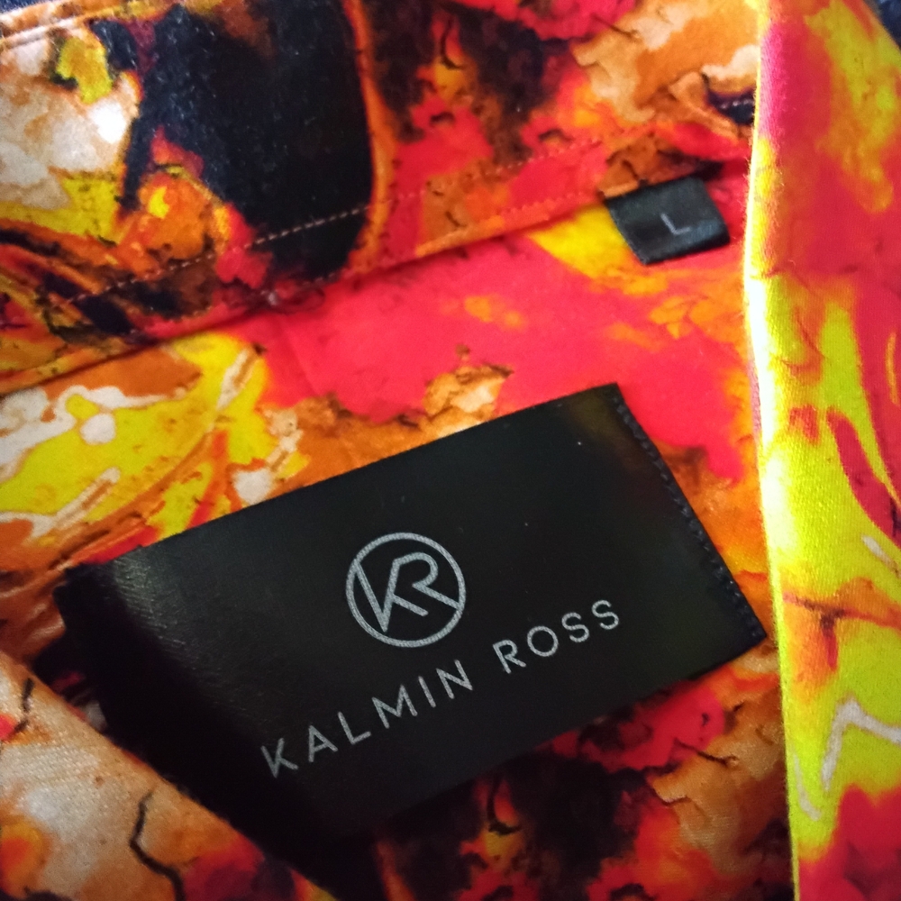 Kalmin Ross Vibrant Multicolor Shirt